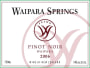 Waipara Springs Premo Pinot Noir 2006 Front Label