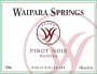 Waipara Springs Premo Pinot Noir 2009 Front Label