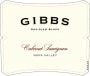 Gibbs - Napa Valley Obsidian Block Cabernet Sauvignon 2013 Front Label