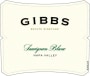 Gibbs - Napa Valley Sauvignon Blanc 2015 Front Label