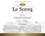 Waldman & Sons Le Soreq Chardonnay 2011 Front Label