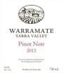 Warramate Wines Pinot Noir 2012 Front Label