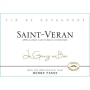 Henry Fessy Saint Veran Grange Bois 2016 Front Label