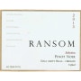 Ransom Selection Pinot Noir 2013 Front Label