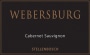Webersburg Wine Estate Cabernet Sauvignon 2007 Front Label