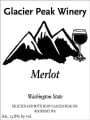 Glacier Peak Winery Merlot 2012 Front Label