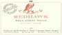 Redhawk Vineyard Estate Pinot Noir 2015 Front Label