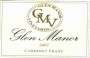 Glen Manor Vineyards Cabernet Franc 2007 Front Label