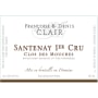 Francoise & Denis Clair Santenay Clos des Mouches Premier Cru 2015 Front Label