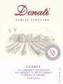 Donati Family Vineyards Claret 2007 Front Label