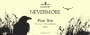 Gothic Wine Nevermore Pinot Noir 2012 Front Label