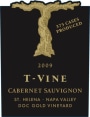 T-Vine Cellars Doc Gold Vineyard Cabernet Sauvignon 2009 Front Label