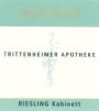 Weingut Ansgar Clusserath Trittenheimer Apotheke Riesling Kabinett 2007 Front Label