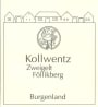Weingut Anton Kollwentz Follikberg Zweigelt 2013 Front Label