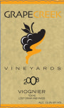 Grape Creek Vineyard Viognier 2008 Front Label