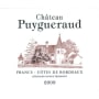 Chateau Puygueraud  2009 Front Label
