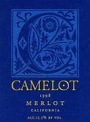 Camelot Merlot 1998 Front Label