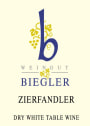 Weingut Biegler Thermenregion Zierfandler 2010 Front Label