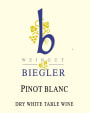 Weingut Biegler Pinot Blanc 2012 Front Label