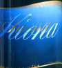 Kiona Rose 1999 Front Label