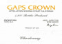 Greg Linn Wines Gaps Crown Chardonnay 2009 Front Label
