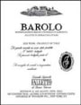 Bruno Giacosa Barolo Falletto 1997 Front Label