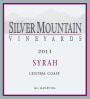 Silver Mountain Syrah 2011 Front Label
