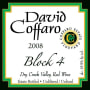 David Coffaro Estate Vineyard Block 4 Red 2008  Front Label