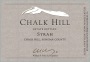 Chalk Hill Estate Syrah 2011 Front Label