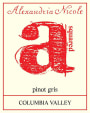 Alexandria Nicole Cellars A2 Squared Pinot Gris 2016 Front Label