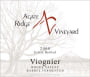 Agate Ridge Vineyard Barrel Fermented Viognier 2008 Front Label