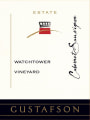 Gustafson Family Vineyards Estate Watchtower Vineyard Cabernet Sauvignon 2011 Front Label