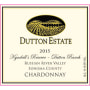 Dutton Estate Kyndall's Reserve Chardonnay 2015 Front Label