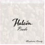 Halcon Vineyards Prado 2012 Front Label