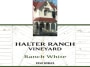 Halter Ranch Ranch White 2014 Front Label