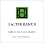 Halter Ranch Cotes de Blanc 2012 Front Label