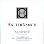 Halter Ranch Ancestor Estate Reserve 2013 Front Label