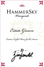 HammerSky Vineyards & Inn Zinfandel 2010 Front Label