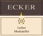 Weingut Eckhof Gelber Muskateller 2014 Front Label