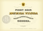 Buena Vista Vinicultural Society Pinot Noir 2013 Front Label