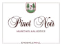 Weingut Enderle & Moll Muschelkalk Pinot Noir 2012 Front Label