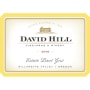 David Hill Winery Estate Pinot Gris 2016 Front Label