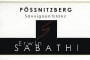 Weingut Erwin Sabathi Possnitzberg Sauvignon Blanc 2012 Front Label