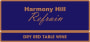 Harmony Hill Vineyards & Estate Winery Refrain 2011 Front Label