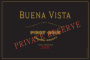 Buena Vista Private Reserve Pinot Noir 2013 Front Label