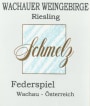 Weingut Familie Schmelz Wachauer Weingebirge Federspiel Riesling 2011 Front Label