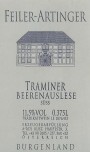 Weingut Feiler-Artinger Traminer Beerenauslese 2013 Front Label