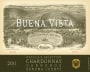 Buena Vista Natalia's Selection Chardonnay 2011 Front Label