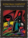 Harvest Moon Winery Sonoma Harvest Red 2012 Front Label