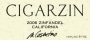 Cosentino Cigar Zinfandel 2006 Front Label